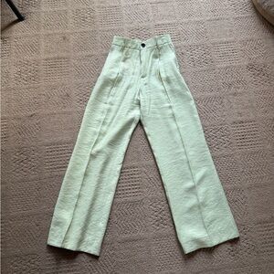 Zara Green trousers